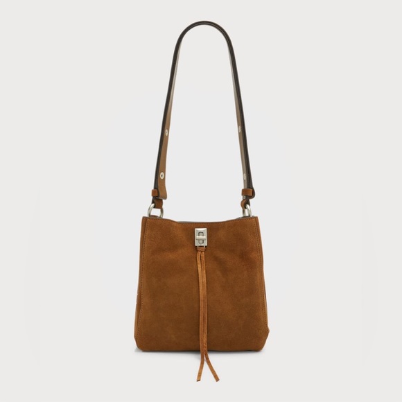 Rebecca Minkoff Handbags - Rebecca Minkoff Darren Small Suede Shoulder Crossbody Bag